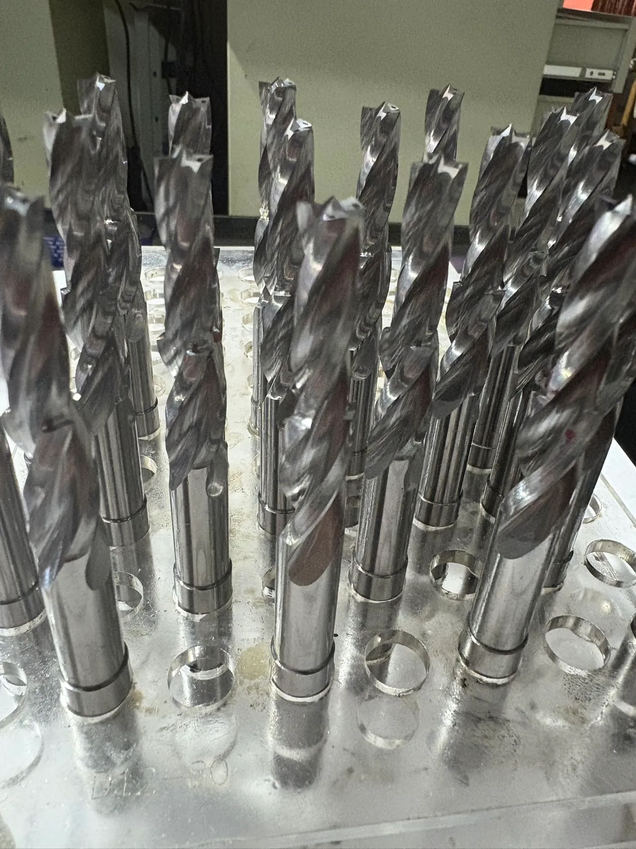 High-performance three-point flat bottom solid carbide drill with coolant-thru — engineered for precision blind holes and counterboring